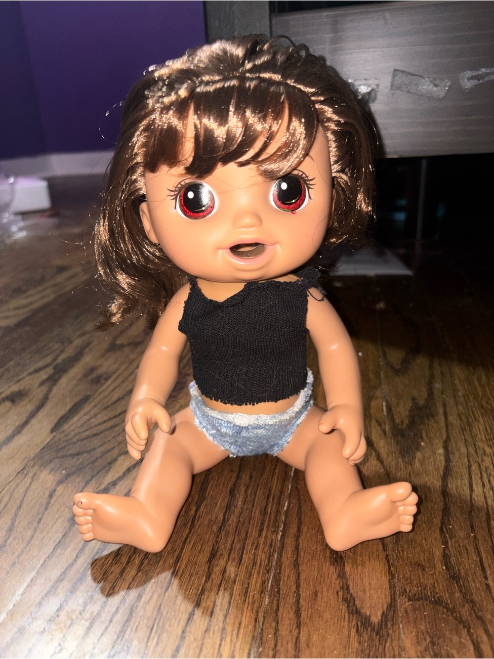 Baby Alive Magical Mixer Brunette (CUSTOMIZED)
